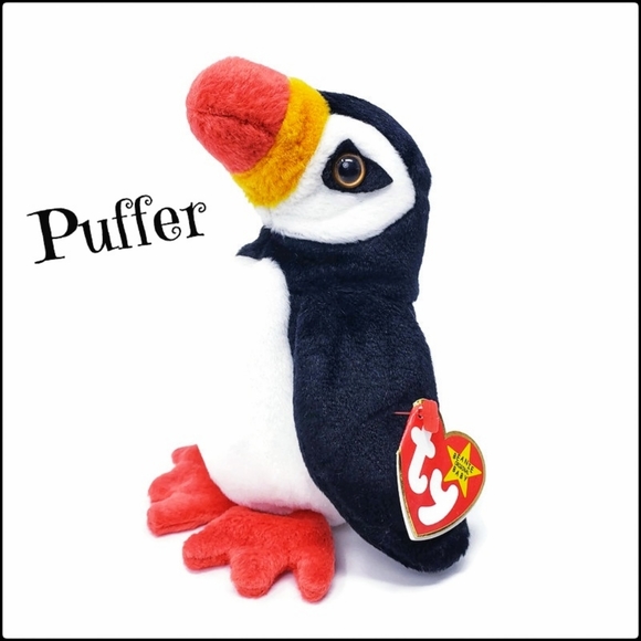 Collectable 1997 Beanie Babies Collection "Puffer" - Picture 1 of 6